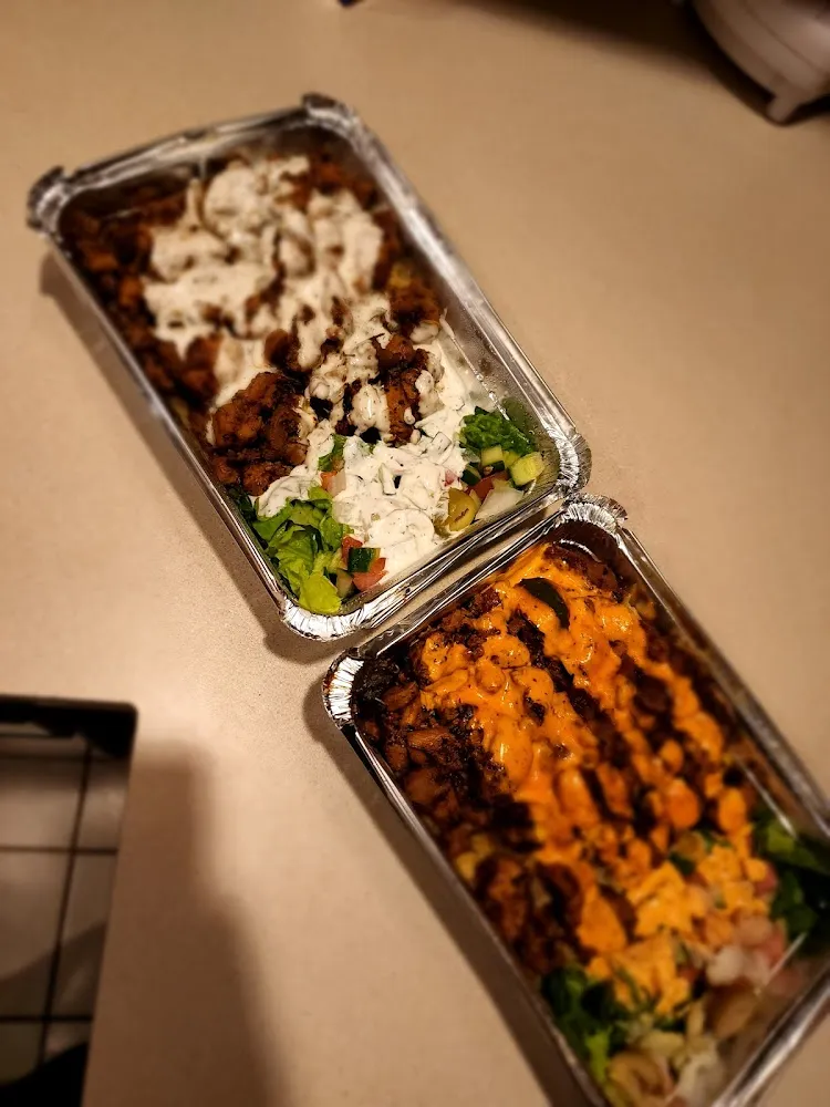 BBQ Chicken and Chicken Gyro Platters