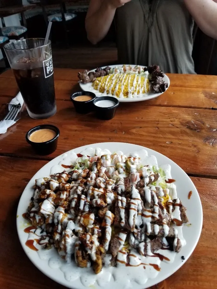Mixed Lamb and Chicken Platter
